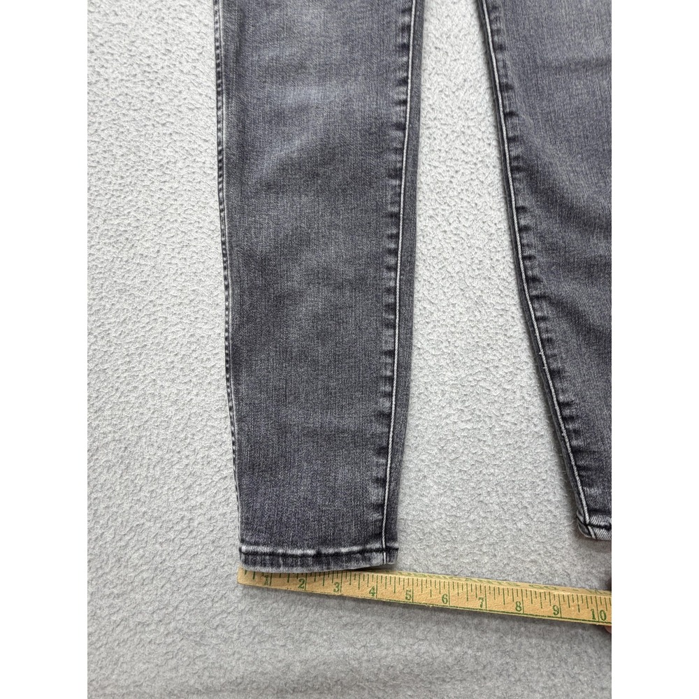 Madewell 10 High Rise Skinny Crop Jeans Womens 28 Gray Charcoal Wash Denim - Picture 2 of 10